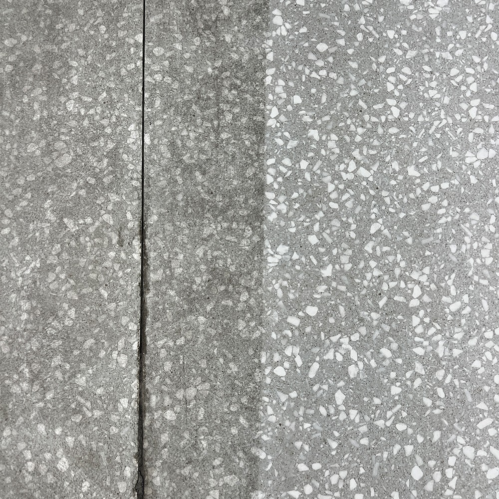 コンクリート床スクラバー洗浄